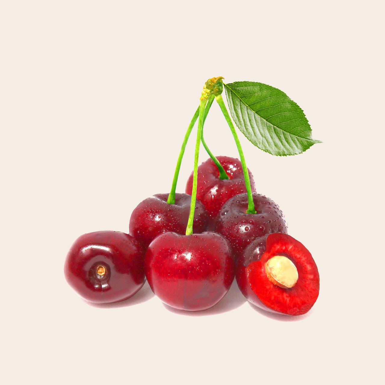 cherry fruit health free photo