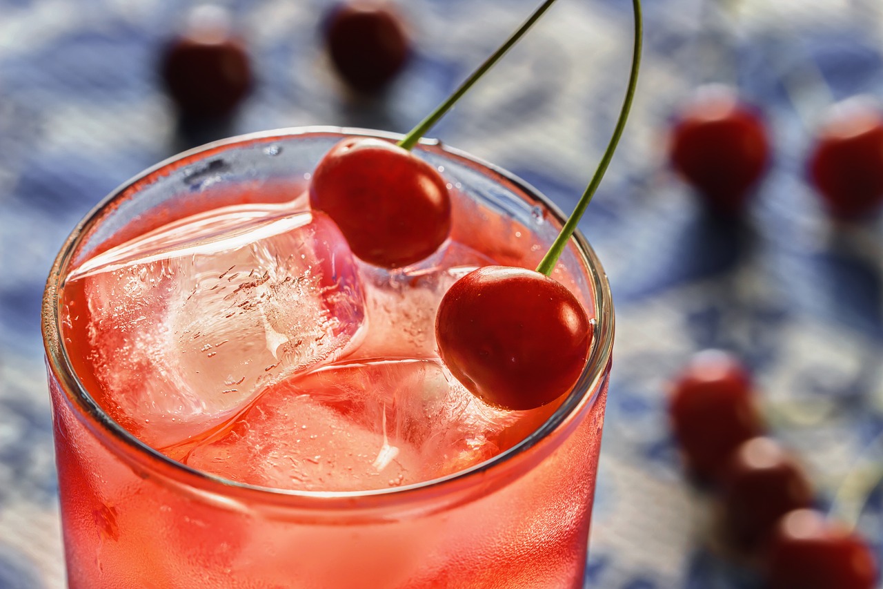 cherry  ice  cold free photo