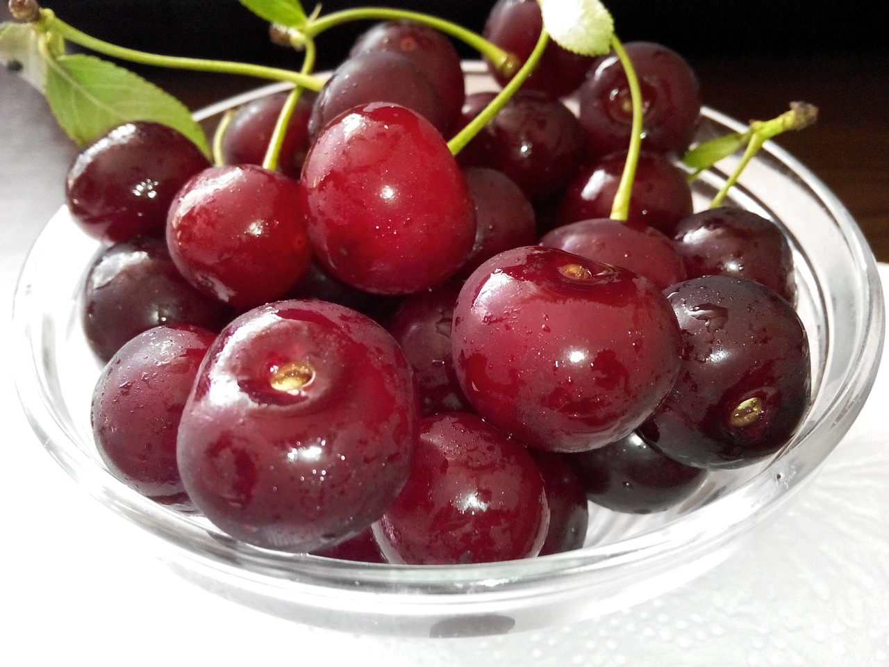 cherry summer fruit free photo