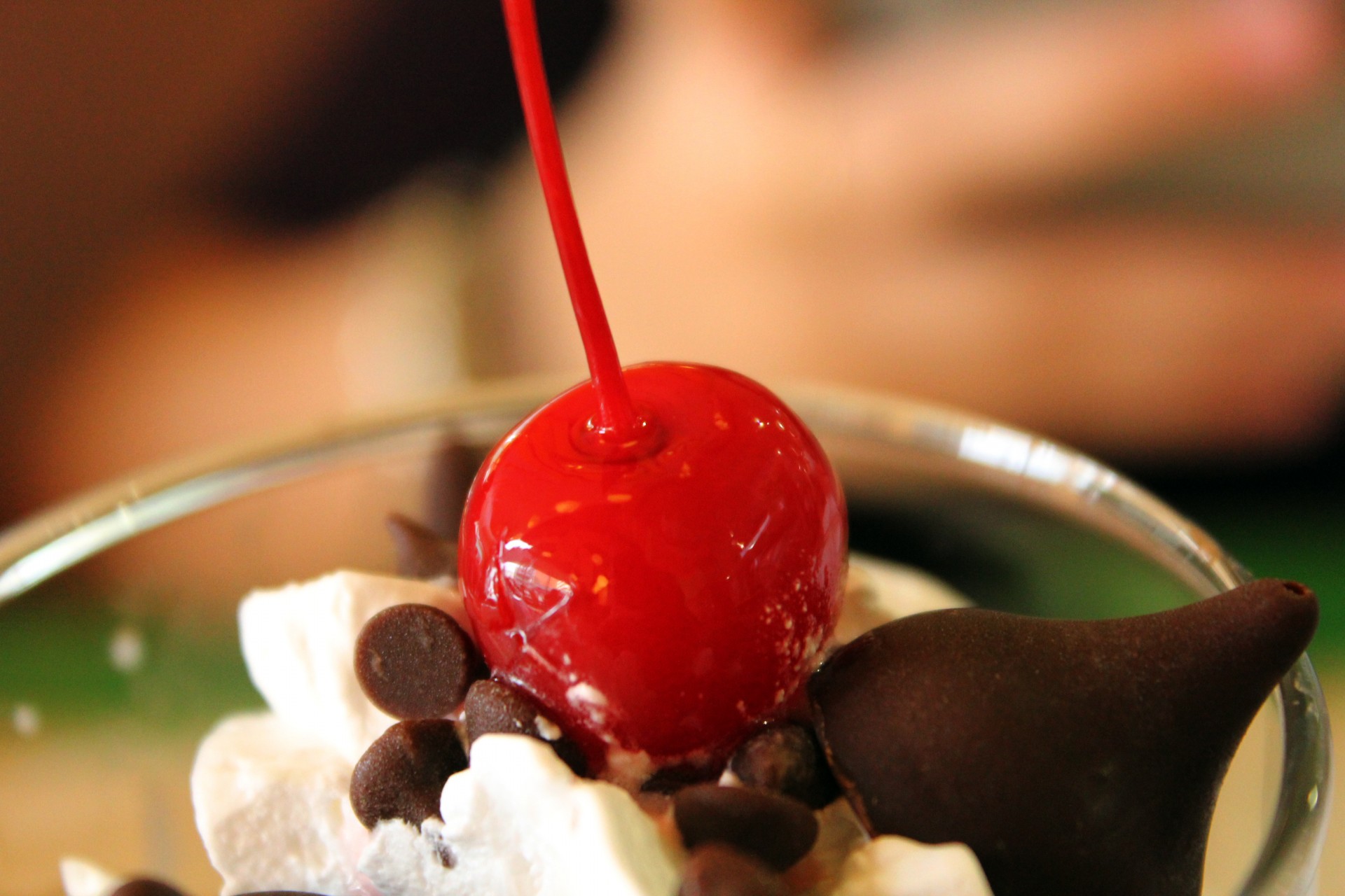 cherry chocolate sweet free photo