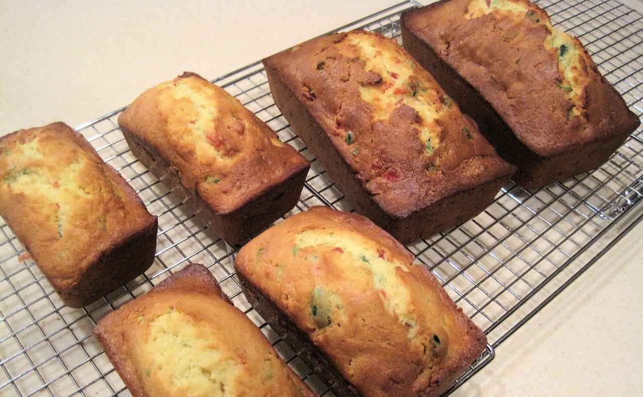 cherry loaf cakes mini cakes loaf cake size free photo