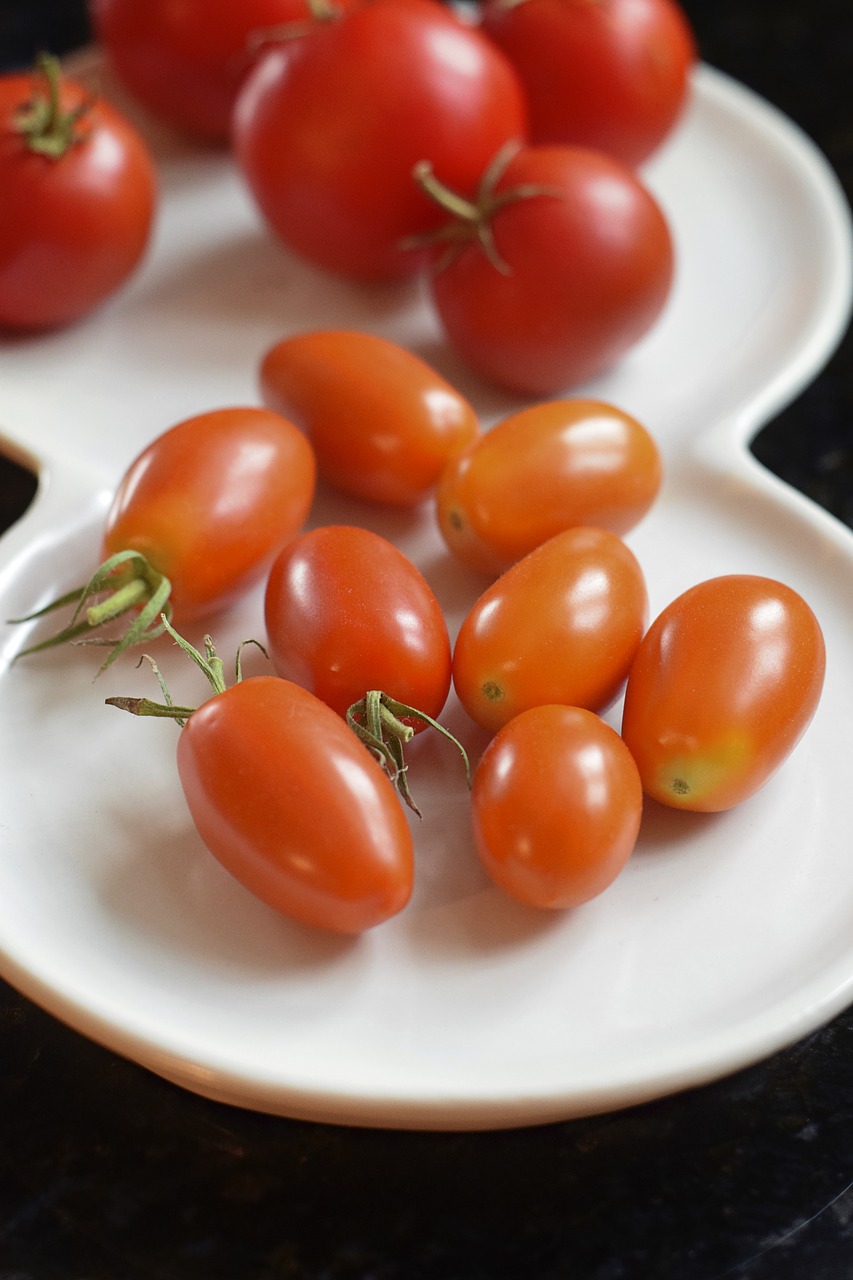 cherry tomatoes tomatoes garden free photo