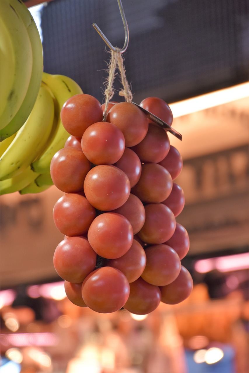 cherry tomatoes  food  market free photo