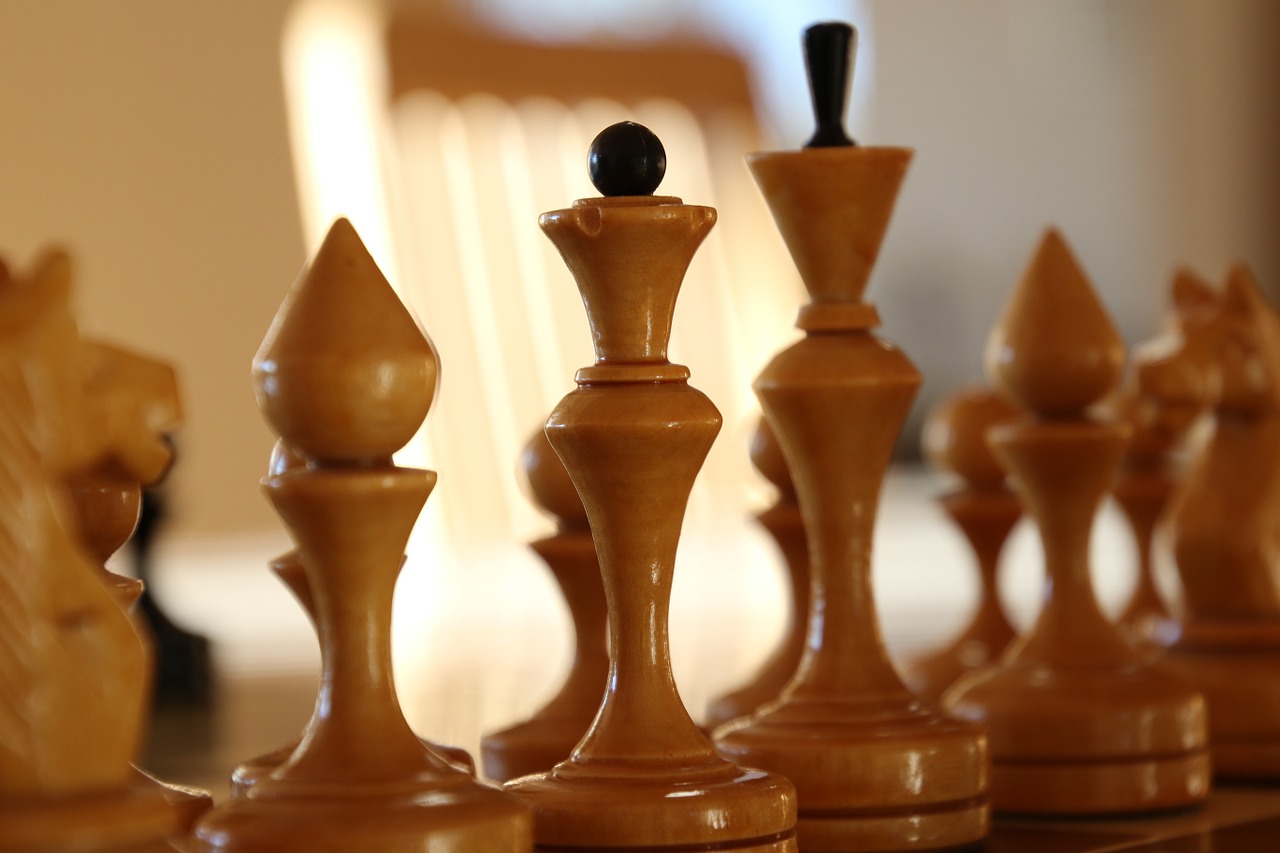 chess match win free photo