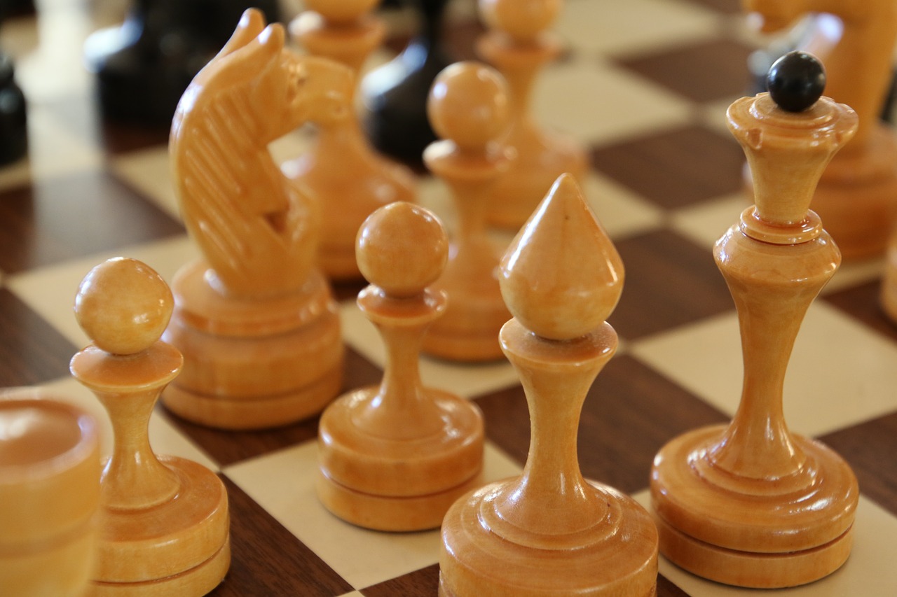 chess match win free photo
