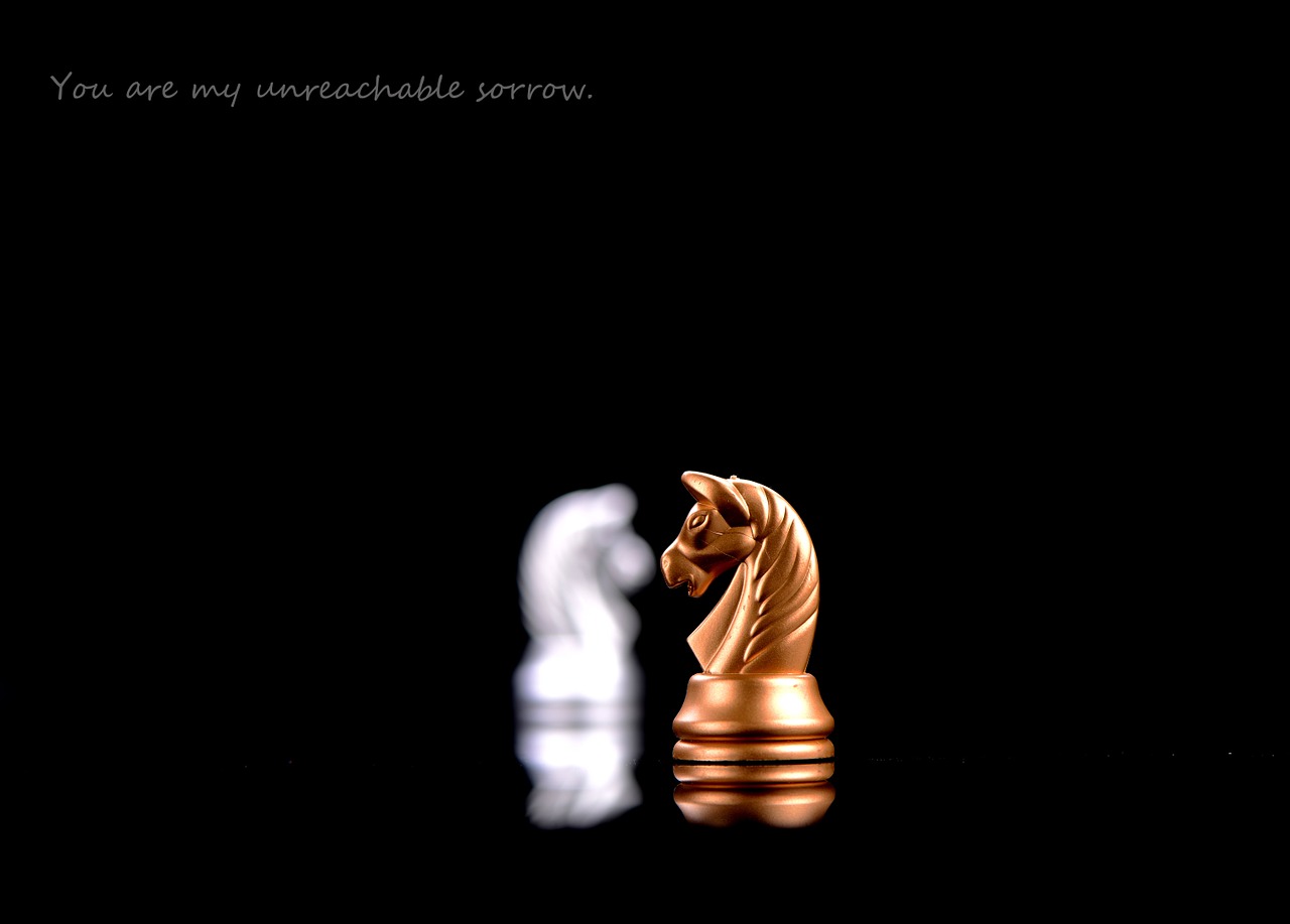 chess love story free photo