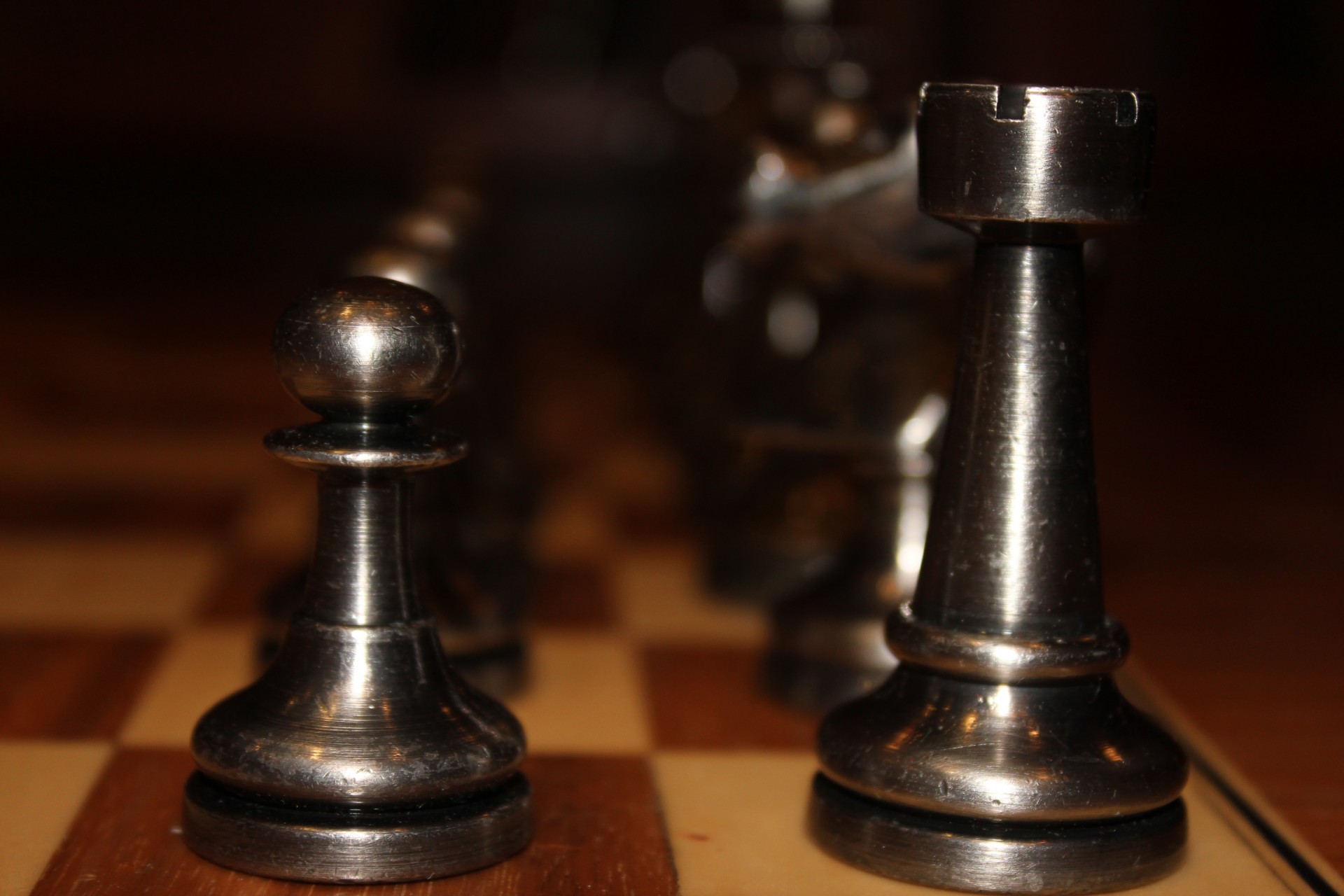 Edit free photo of Silver,chess,pieces,game,board game - needpix.com