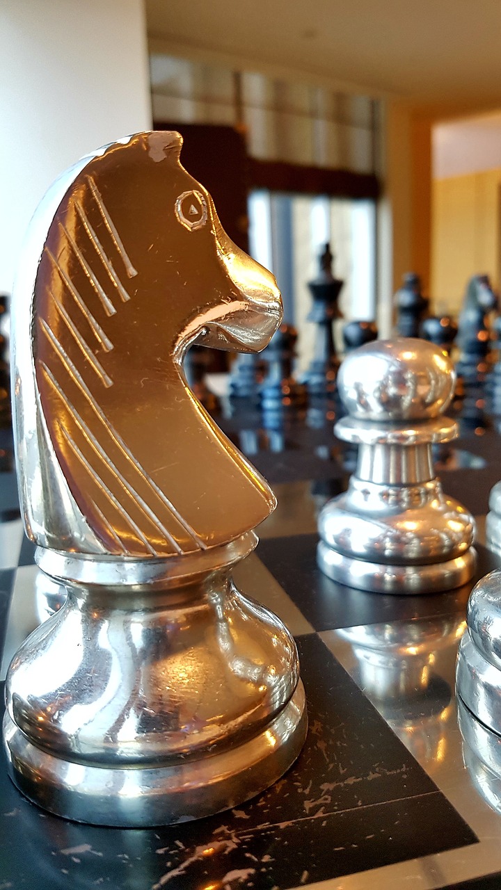 chess strategy knight free photo