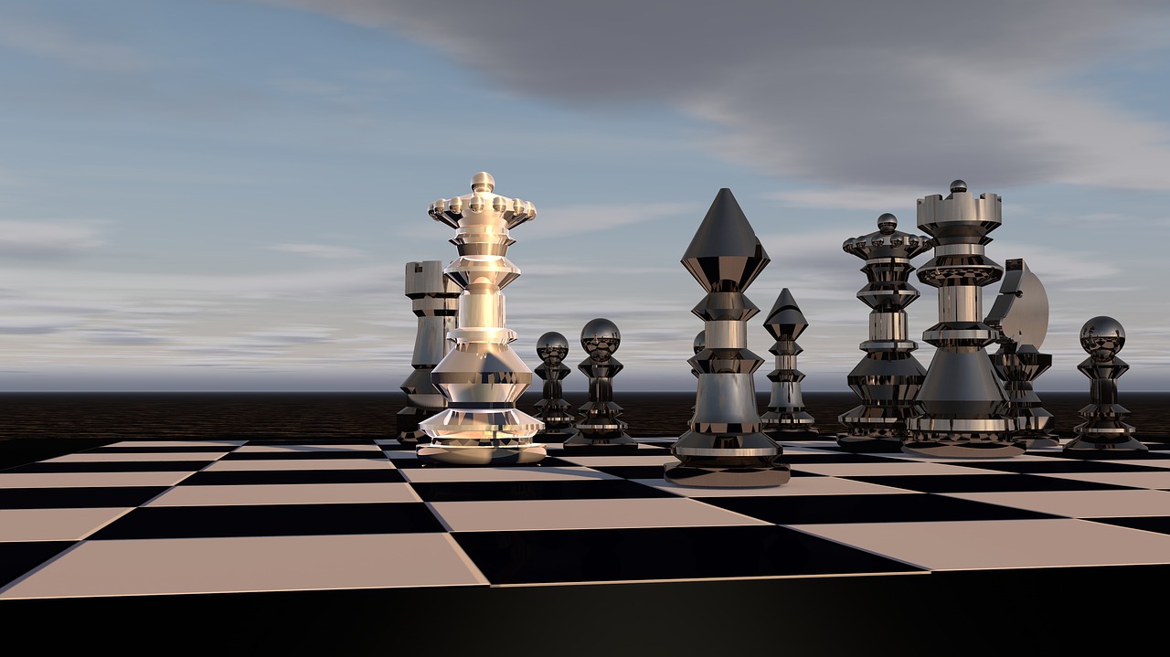 chess chess game lady free photo