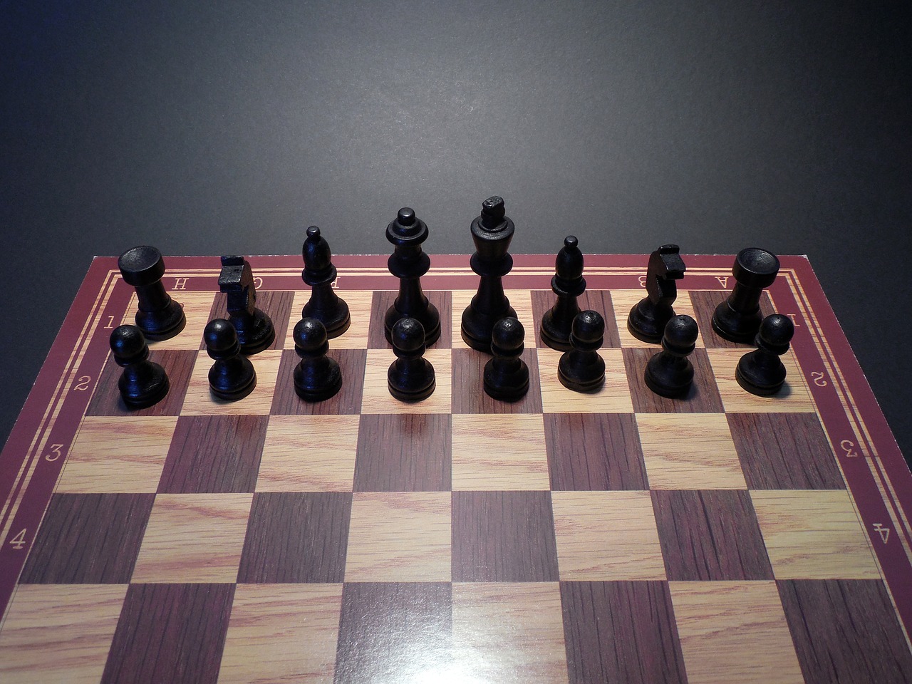 chess board game play free photo