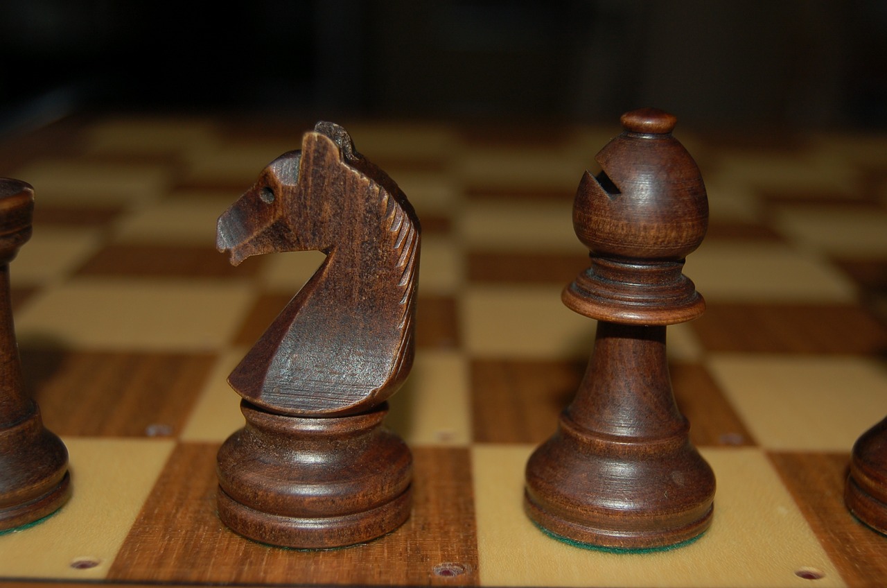 chess chessboard chessmen free photo