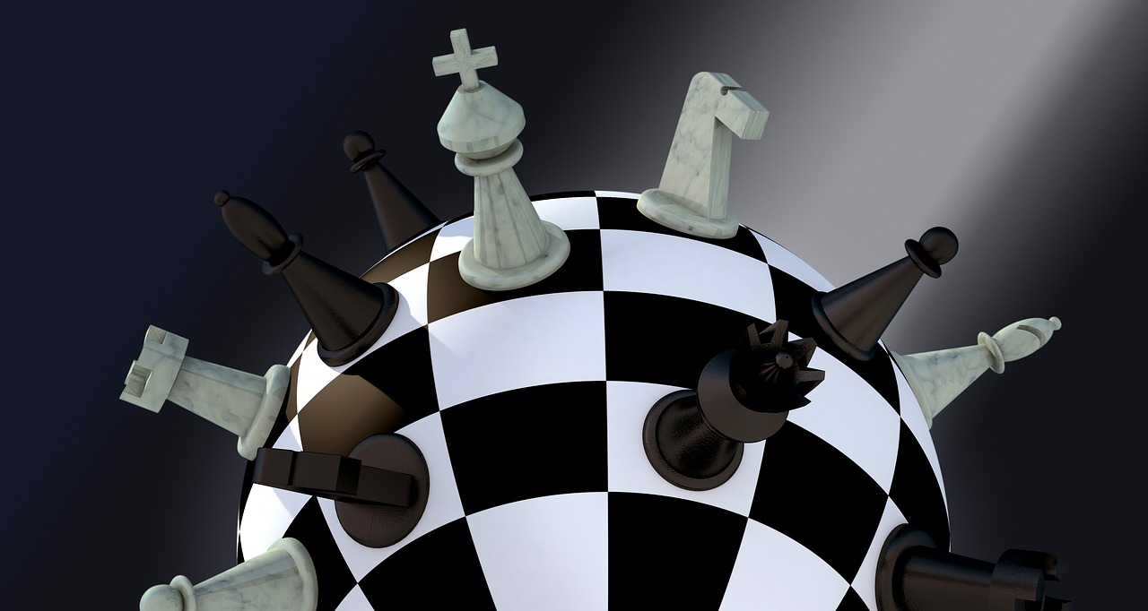 chess figures chess board free photo