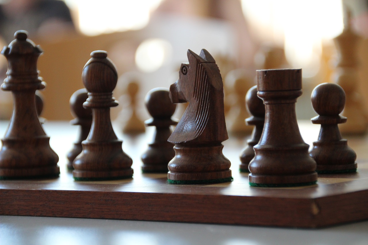 chess chess board horse free photo