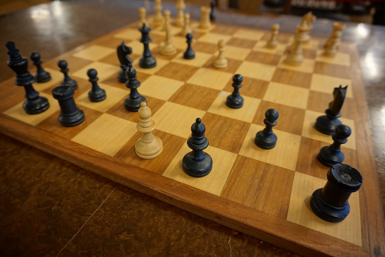 chess play chess board free photo