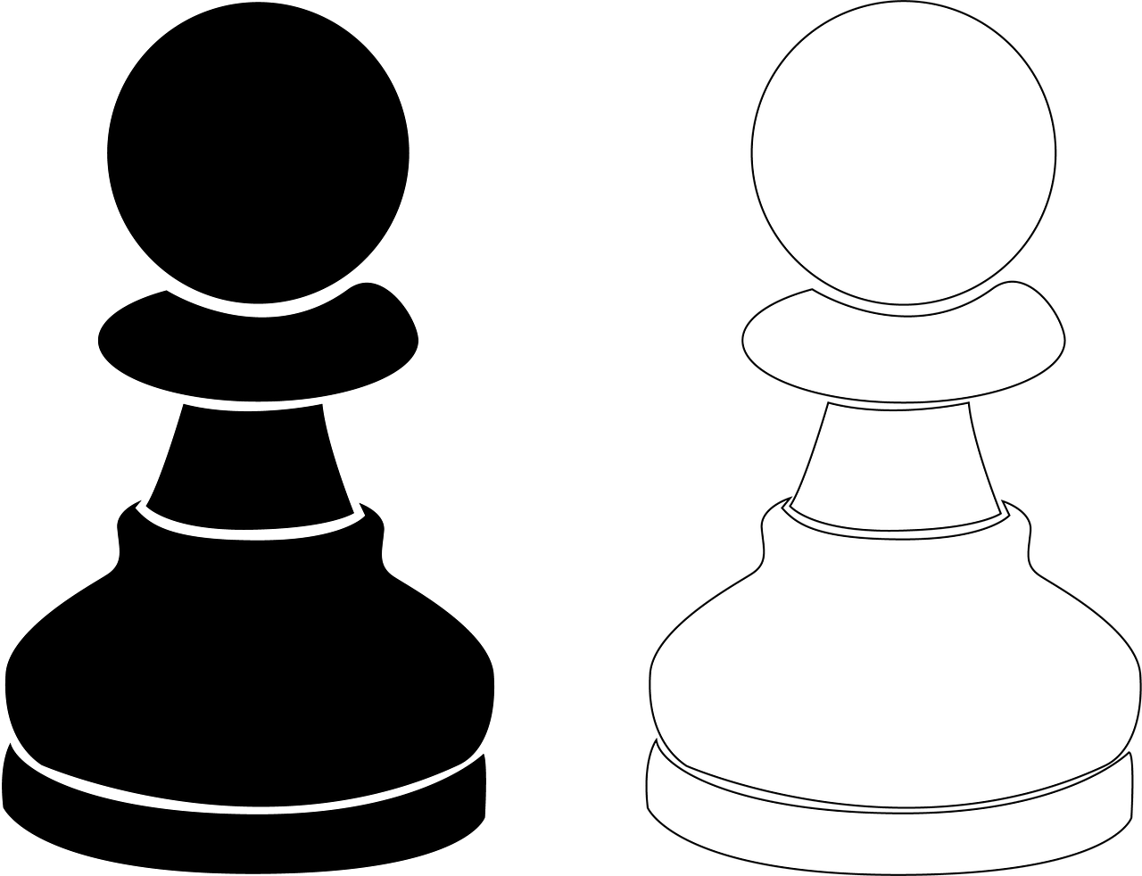 chess pawn parts free photo