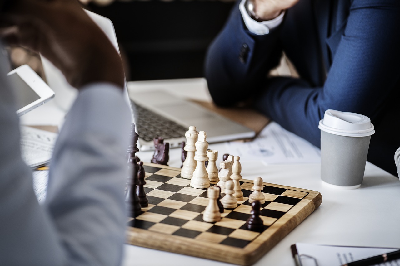 chess business gameplan free photo