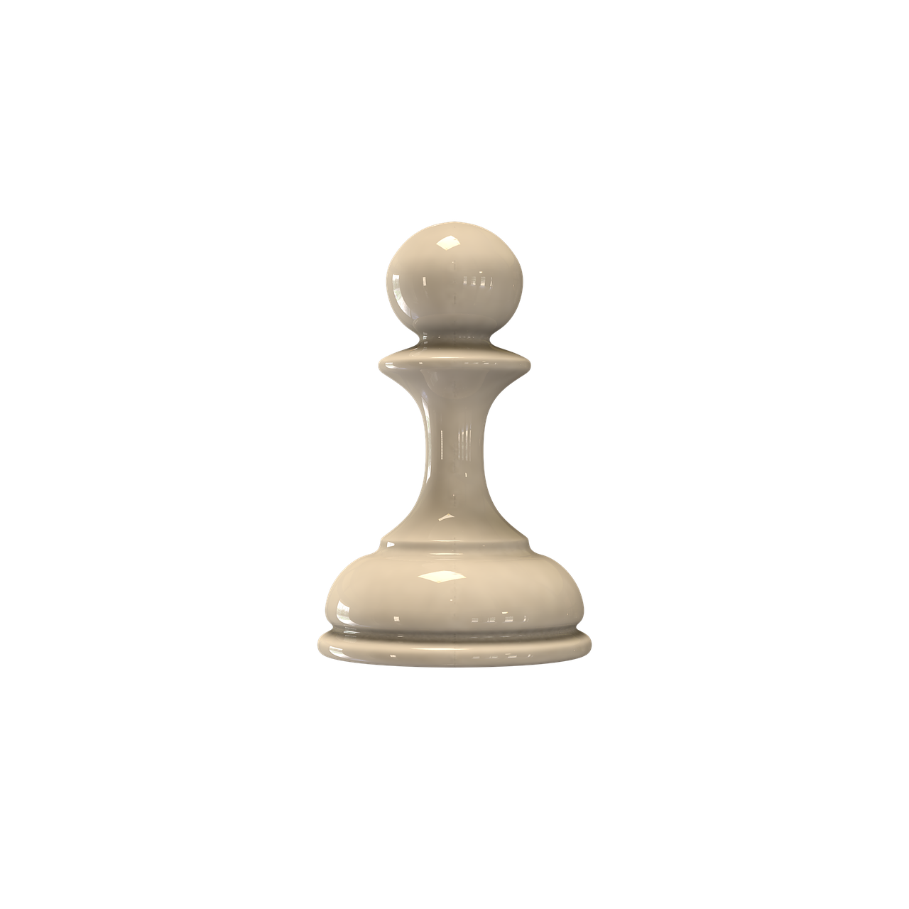 chess  figure white pawn  checkerboard free photo