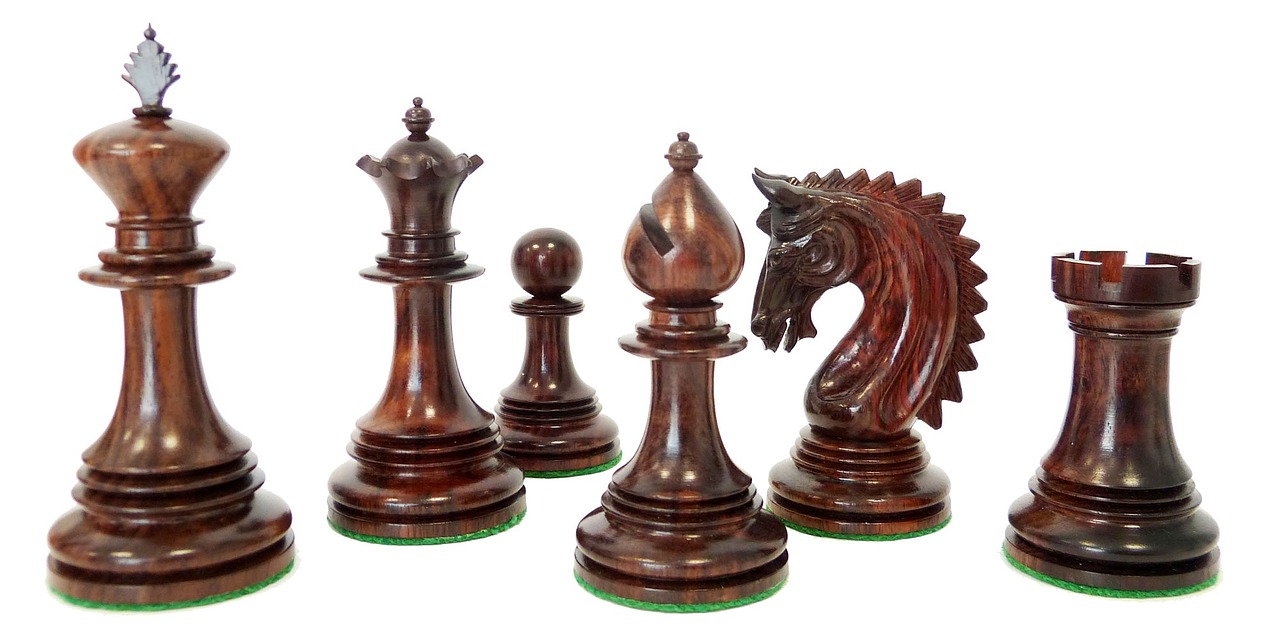 chess staunton rosewood free photo