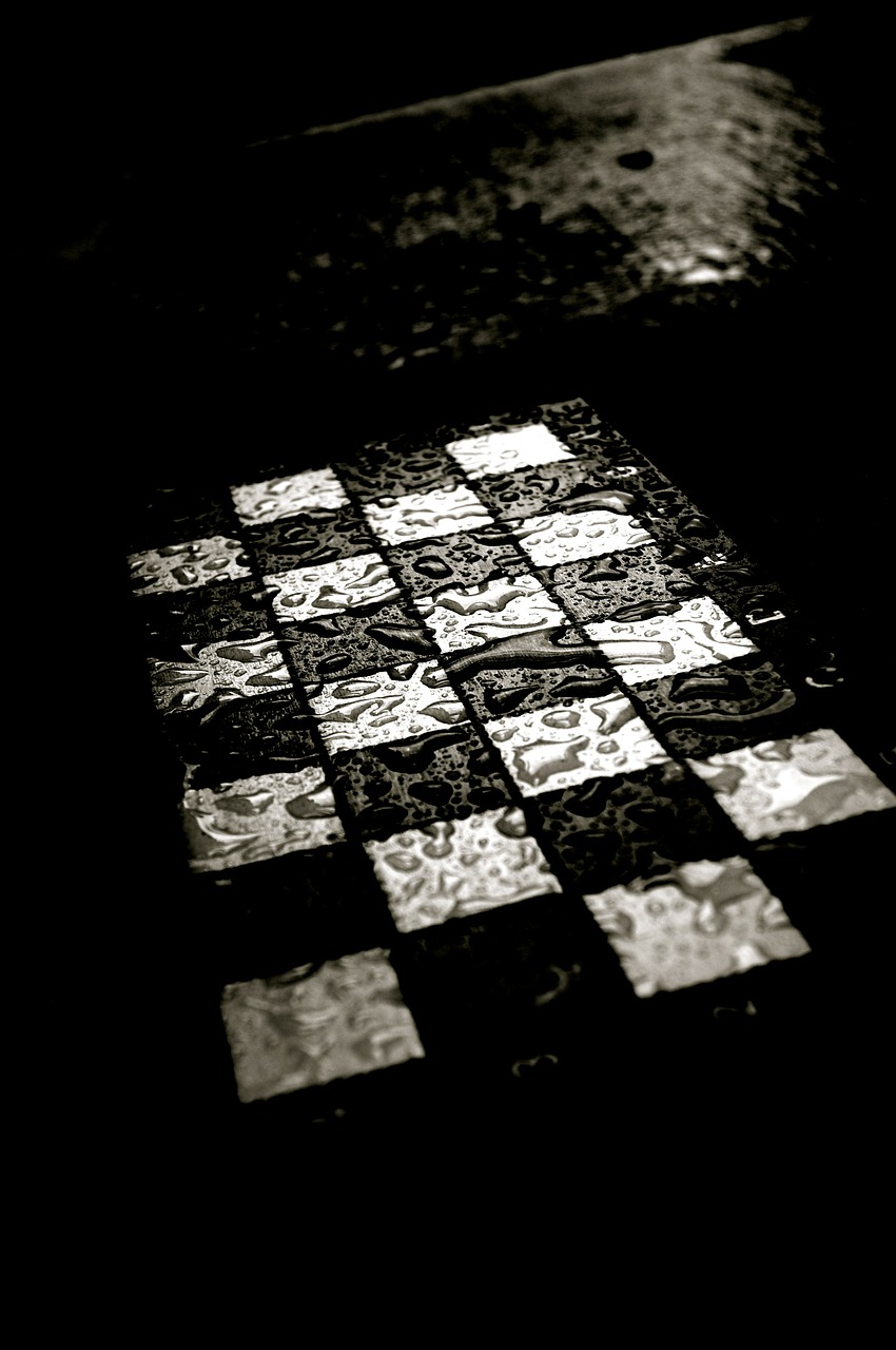 chess chess board rain free photo