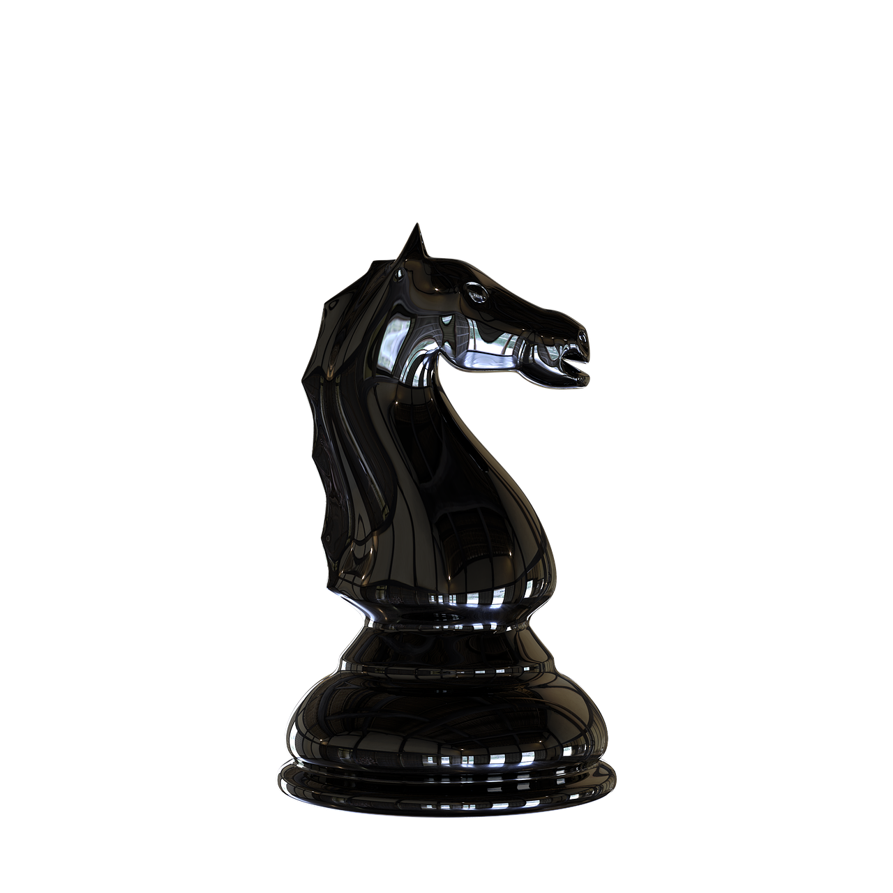 chess black horse  chess pieces  Free illustrations free photo