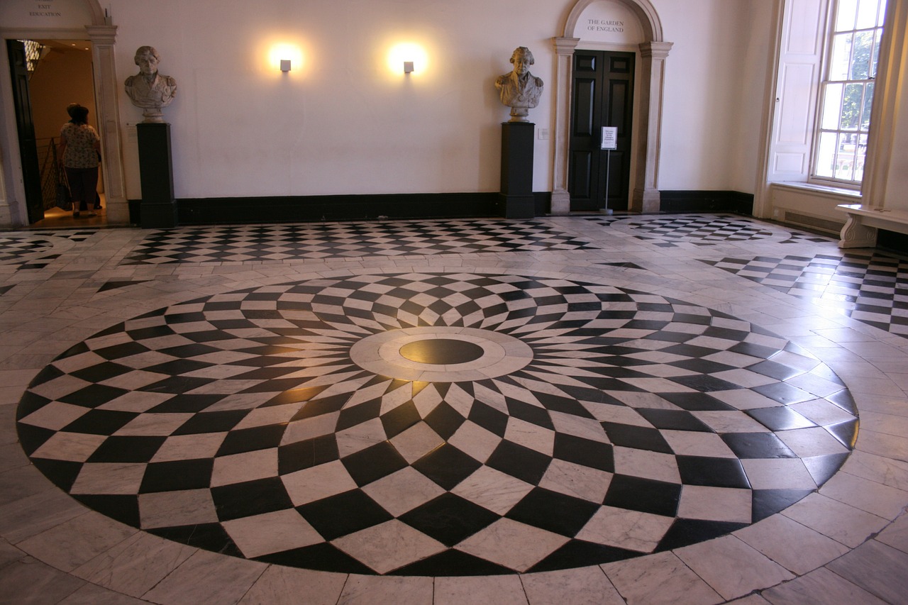 chess flooring black and white floor greenwich free photo