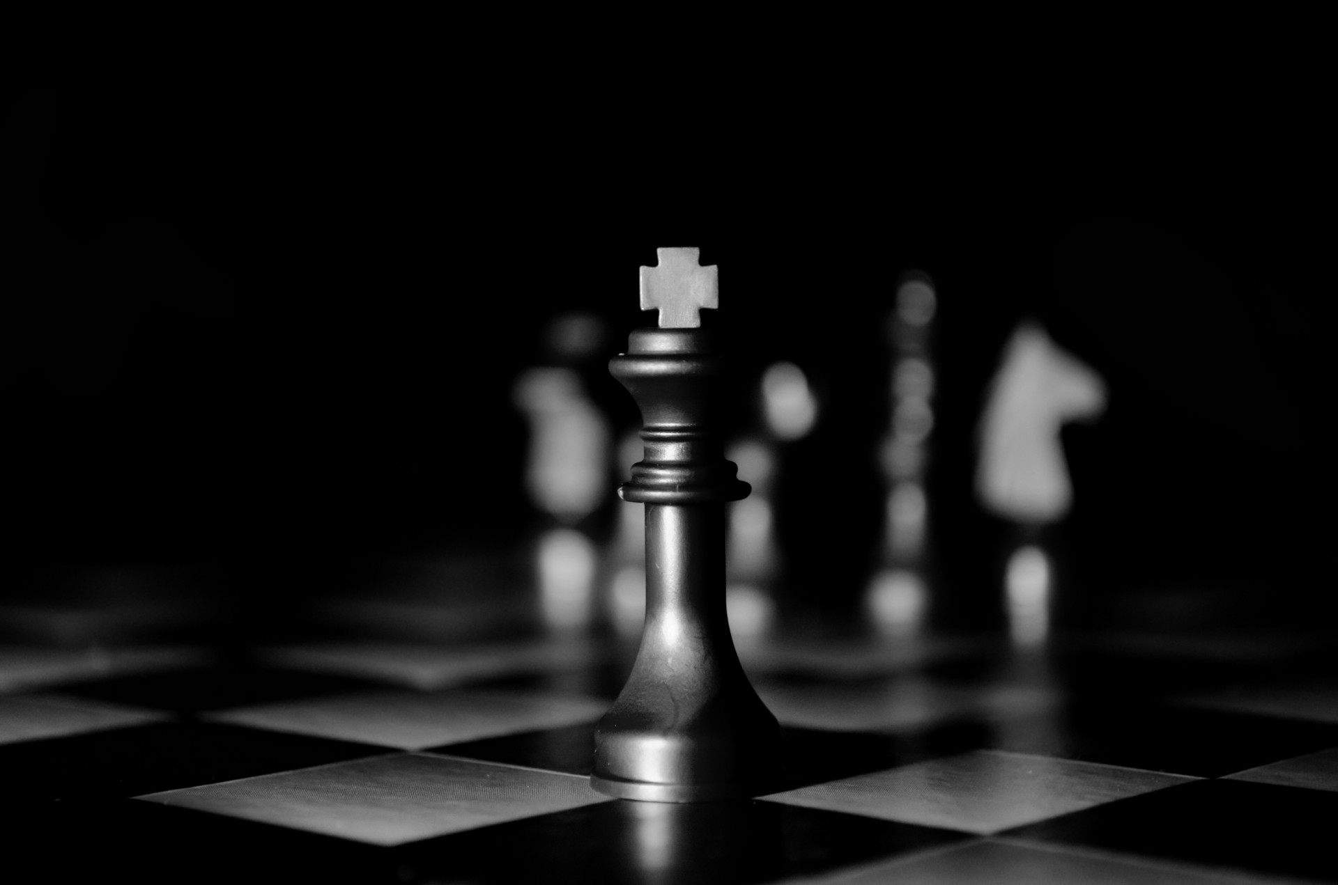 Download free photo of Chess,black,chess king,board game,background - from  