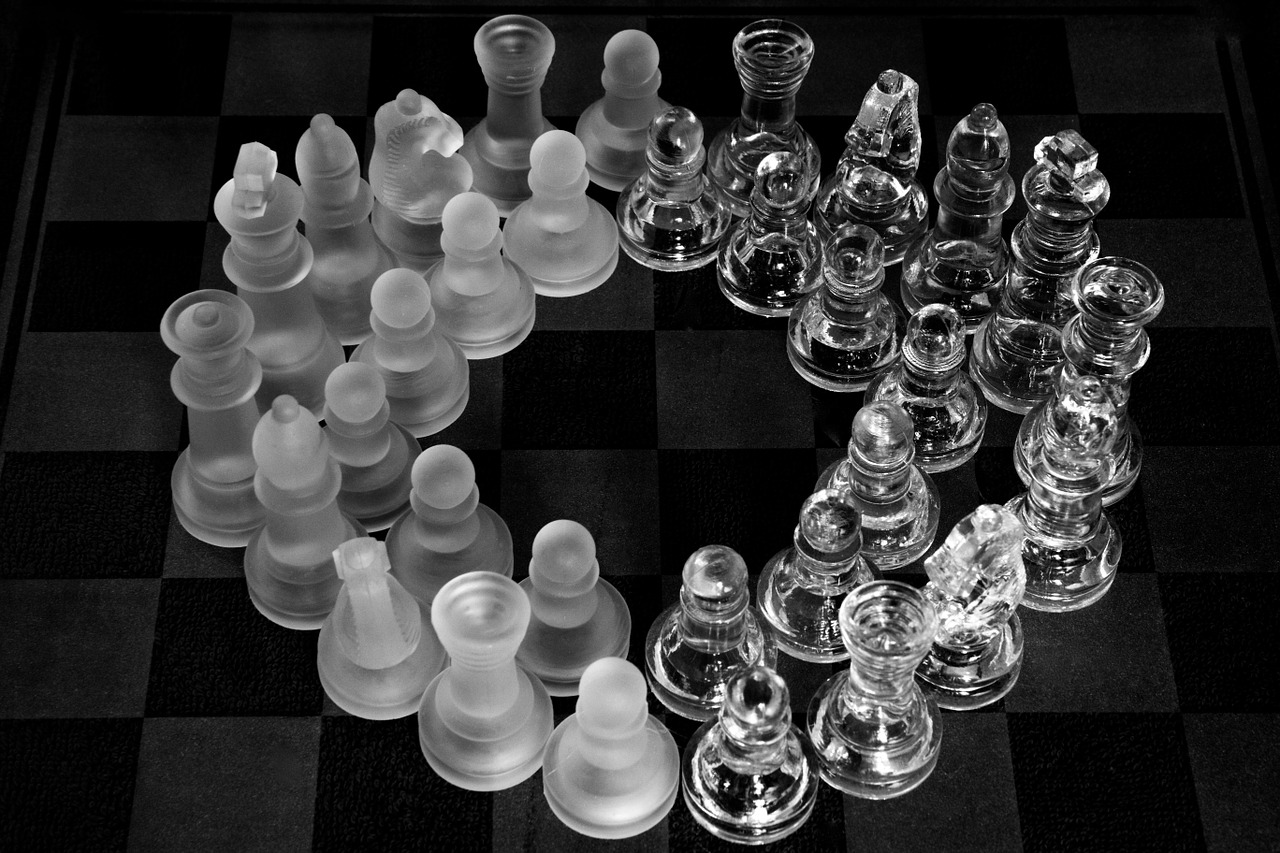 chess pieces figures chess free photo