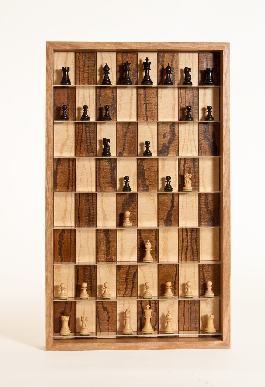 chess pieces wood chess board chess free photo