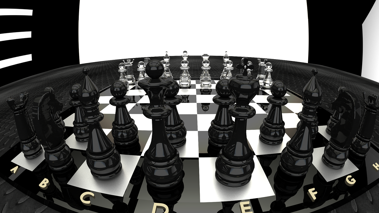 chessboard render game free photo