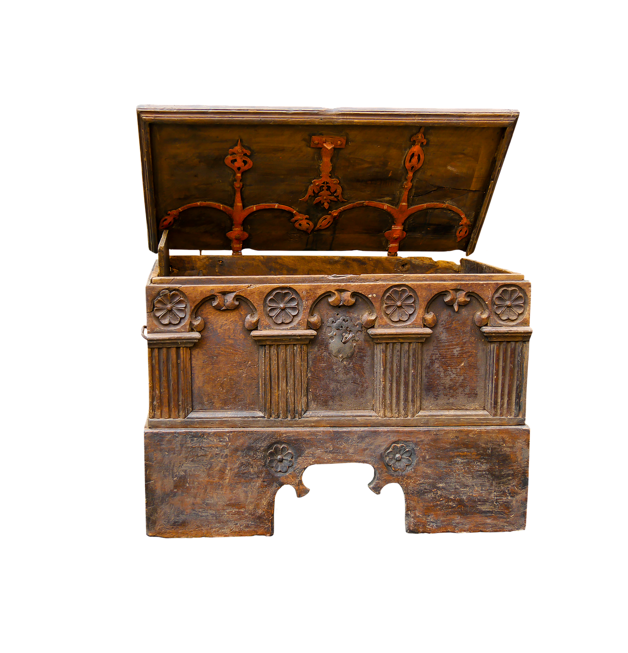chest isolated middle ages free photo