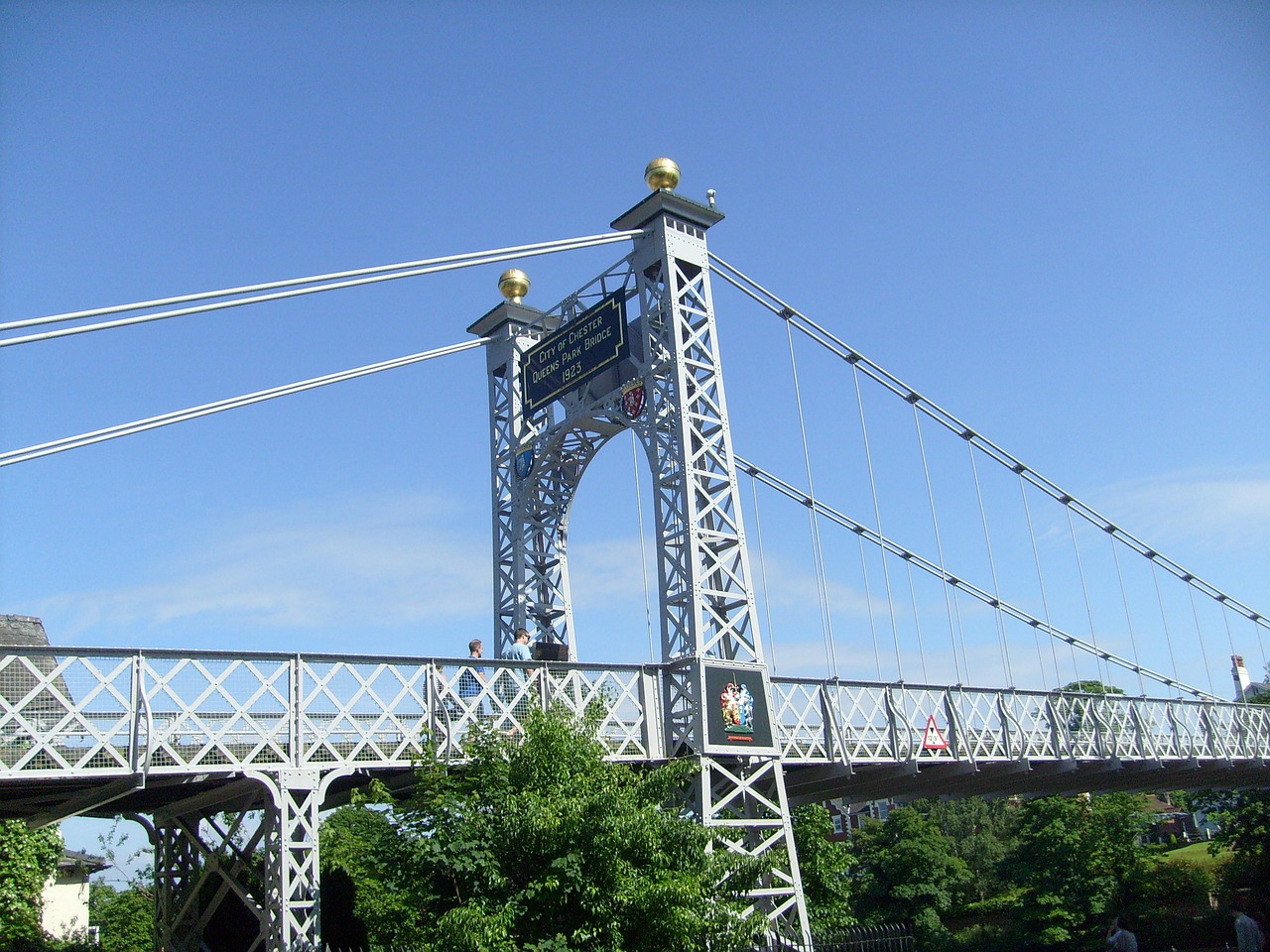 chester bridge river dee free photo