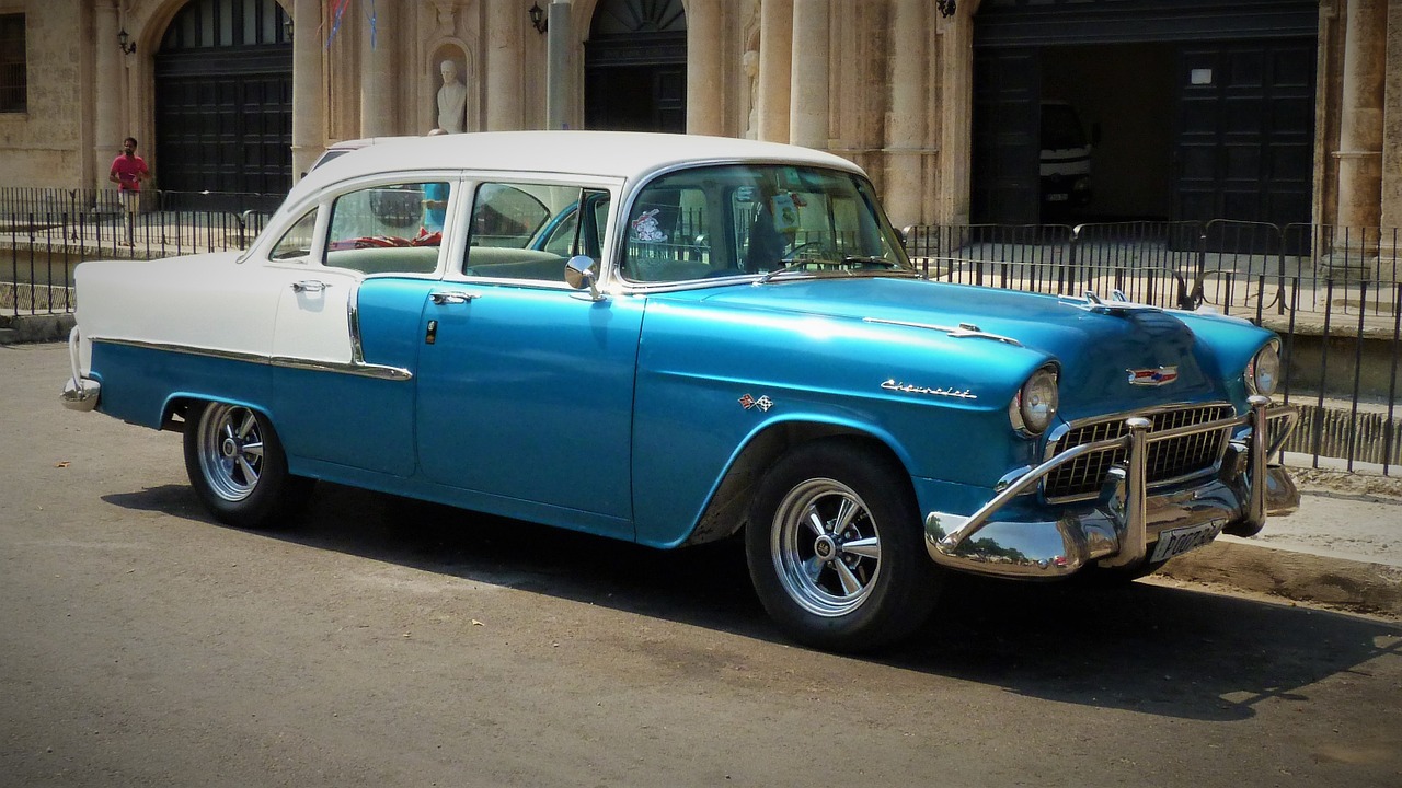 chevrolet cuba havana free photo