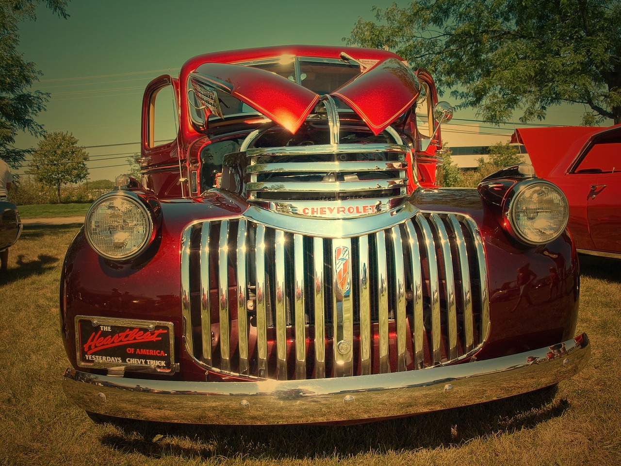 chevrolet transportation old free photo