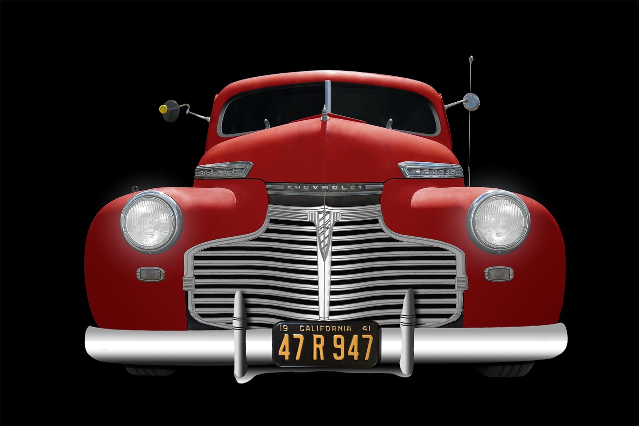 chevrolet  1941  red free photo