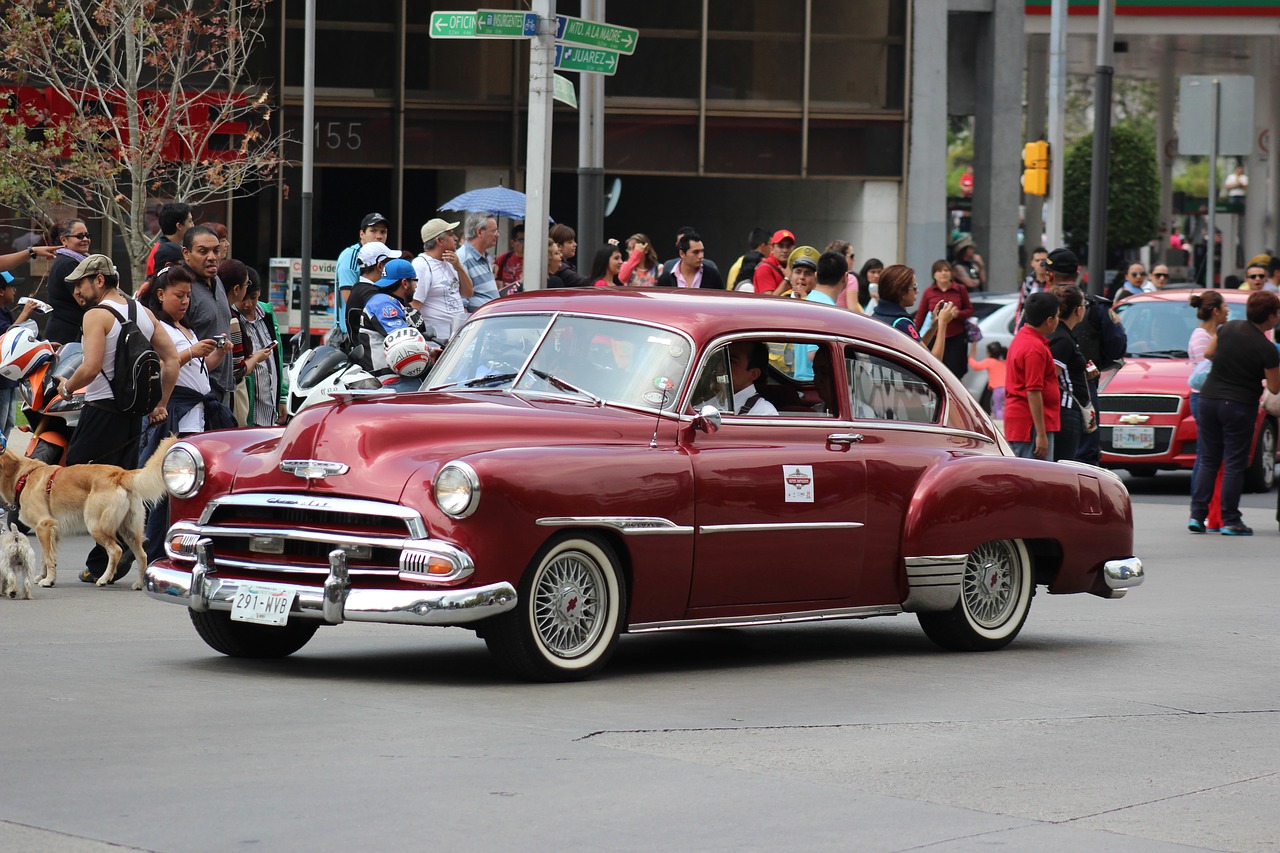 chevrolet  auto classic  parade free photo