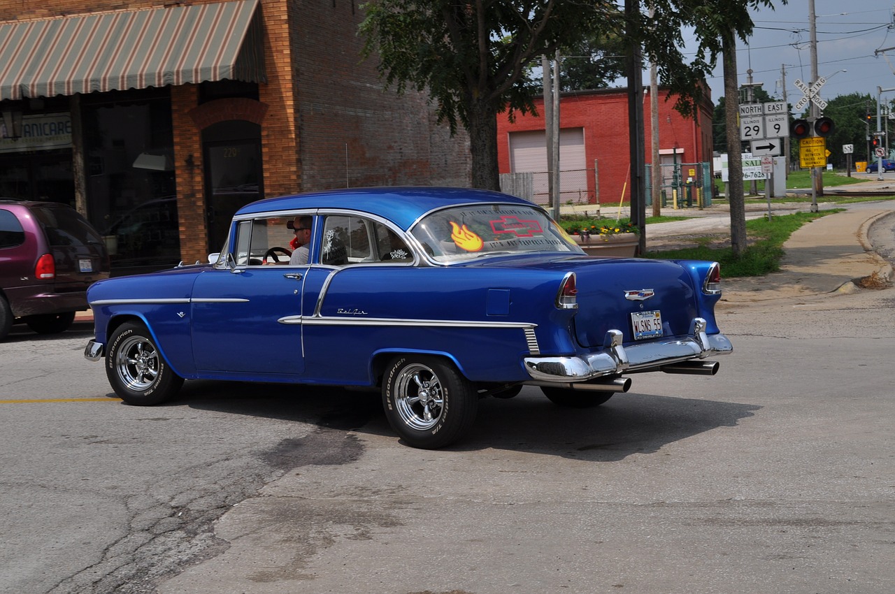 chevrolet bel-air car free photo