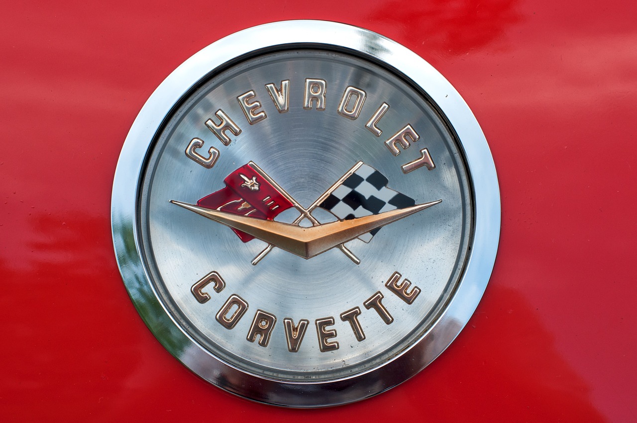 chevrolet corvette corvette logo free photo