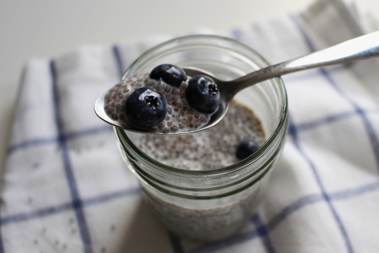 chia seeds  breakfast  eat free photo