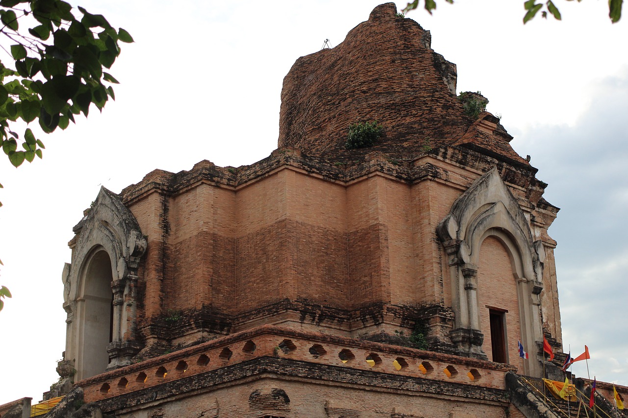 chiang mai stupa relic free photo