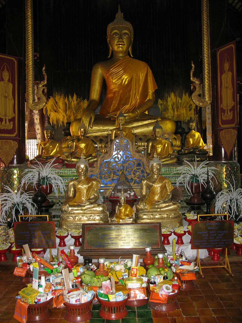 chiang mai temple buddha free photo