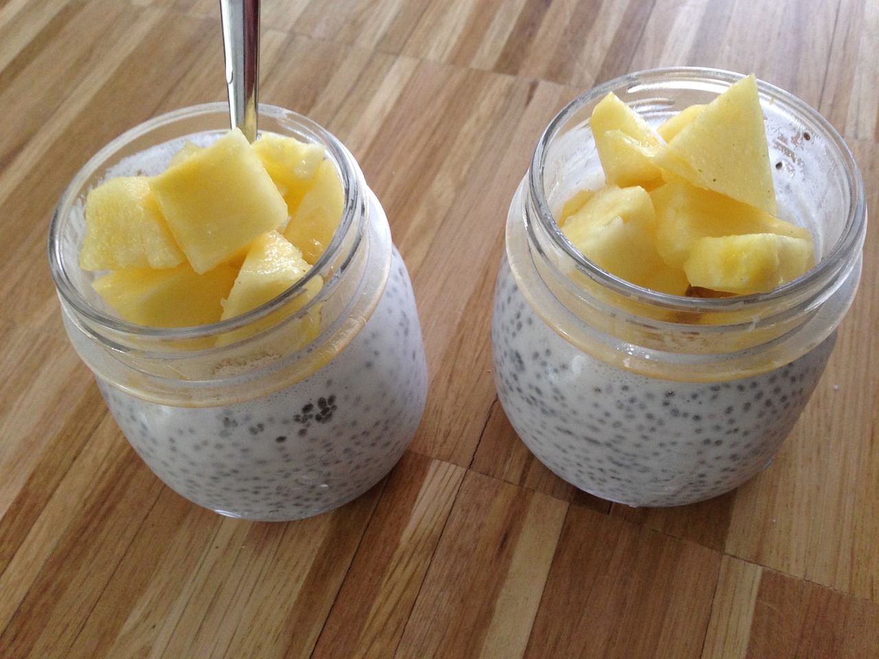 chiappudding pineapple vegan free photo