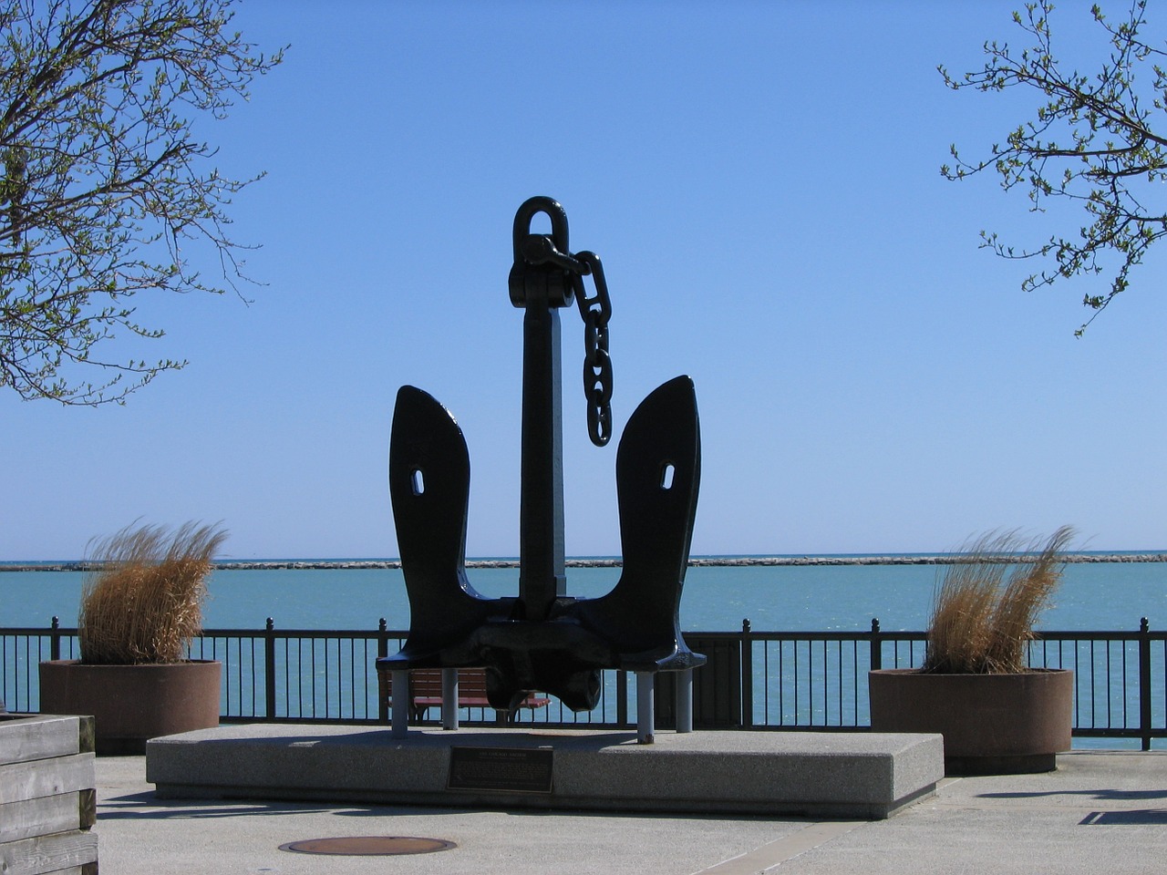 chicago anchor great lake free photo