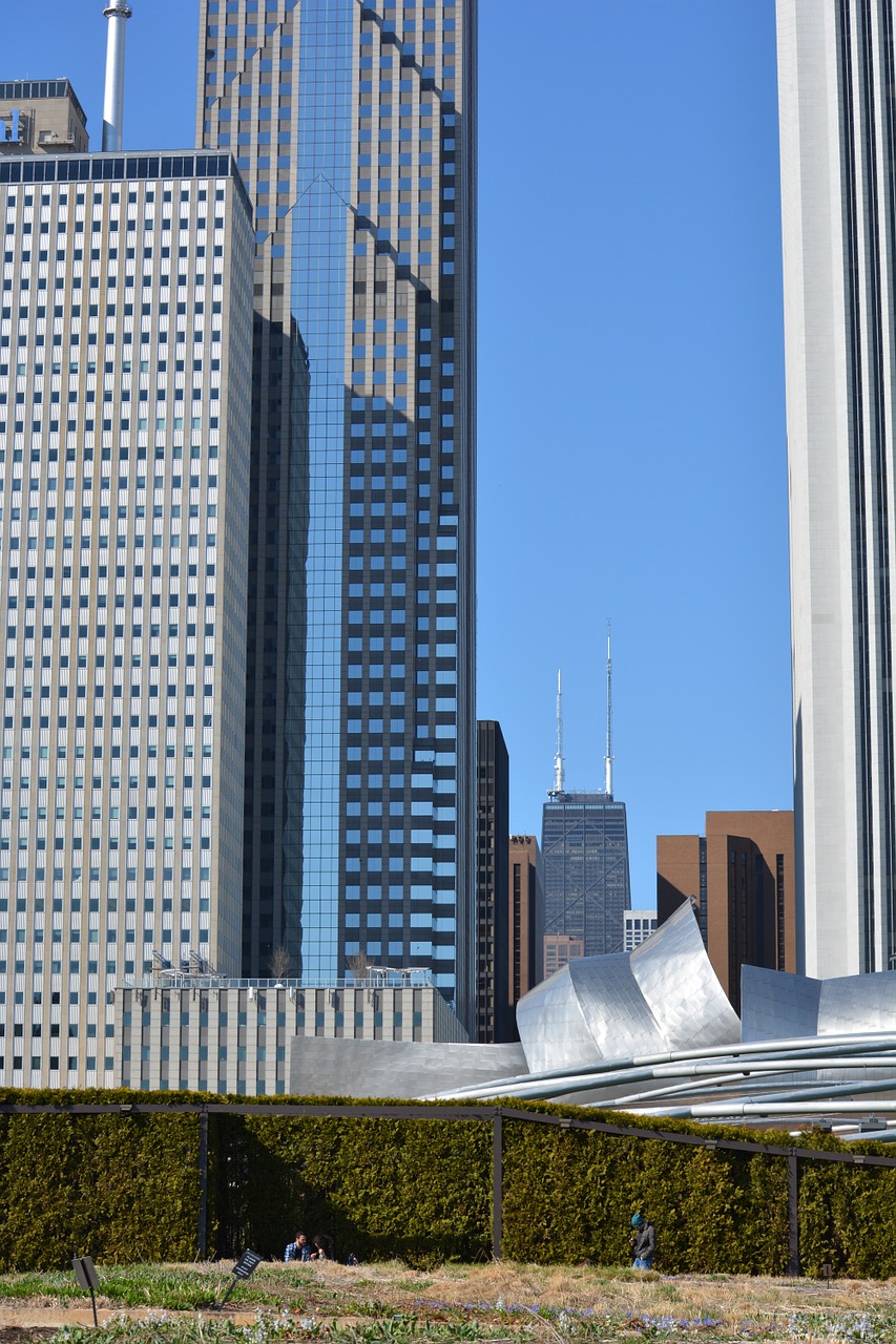 chicago city cityscape free photo