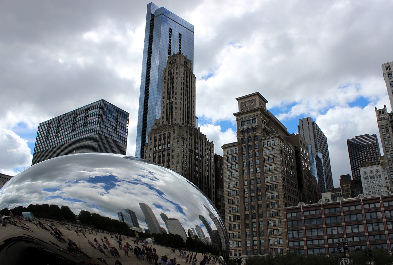 chicago cloud gate places of interest free photo