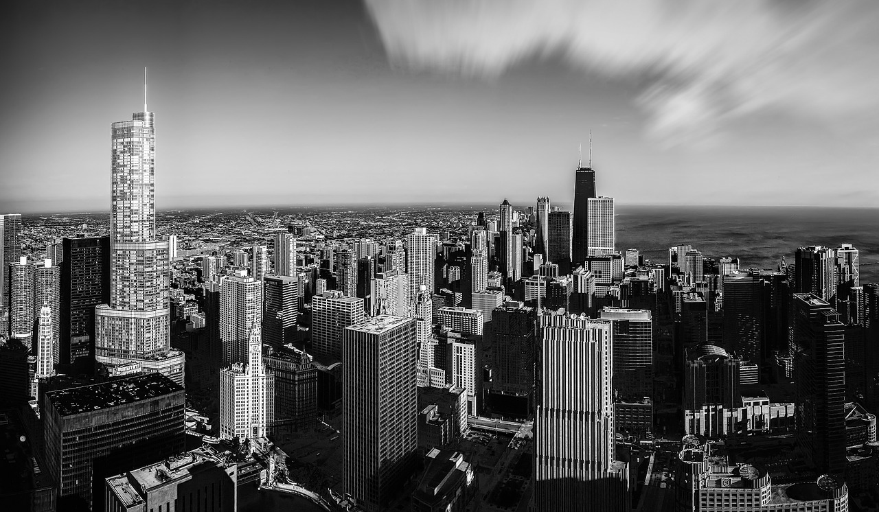 chicago us skyscraper free photo