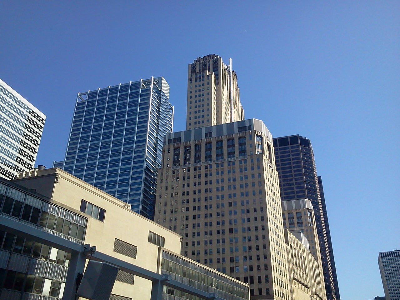 chicago skyscraper buildings free photo