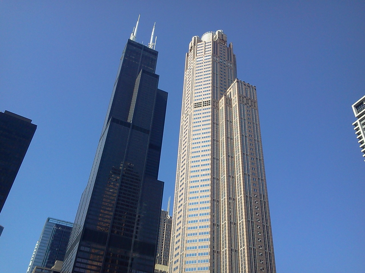 chicago skyscraper buildings free photo