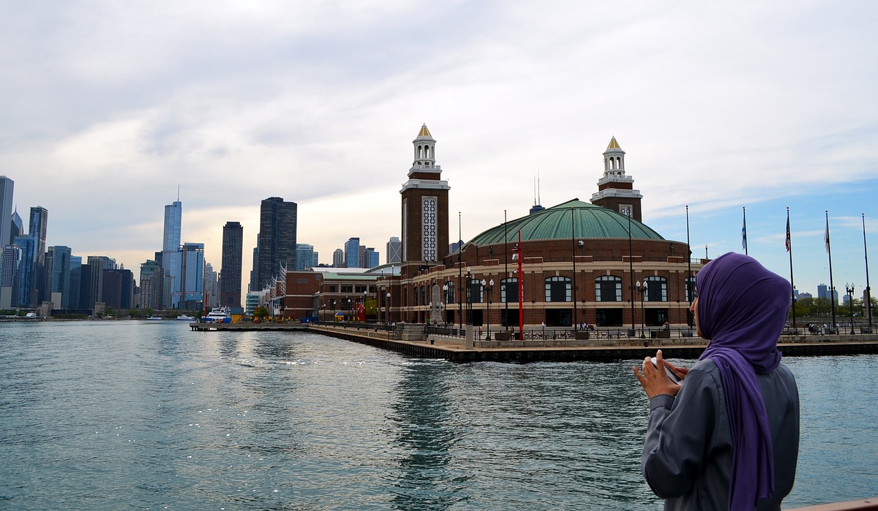 chicago  navy pier  illinois free photo