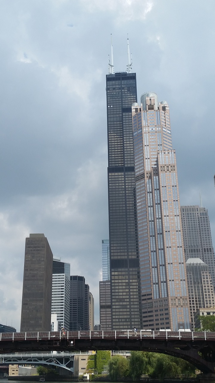 chicago sears tower tower free photo