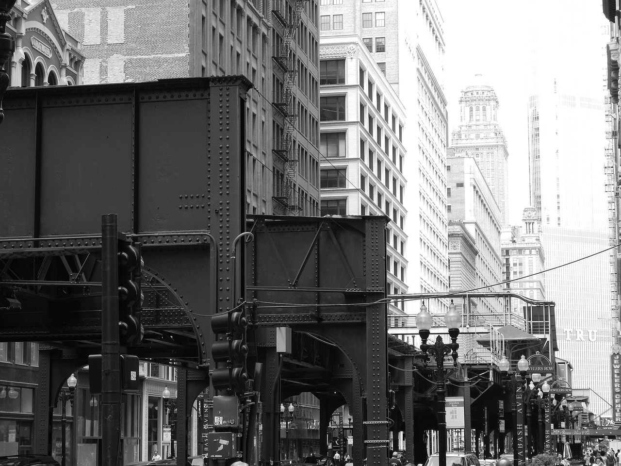 chicago l train free photo